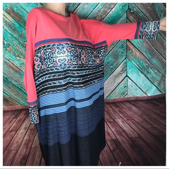 Free People Floral Knit Dress - Picture 3 of 5